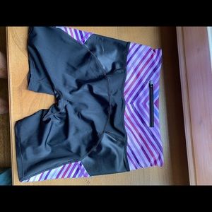 Coeur running/workout shorts with side pockets